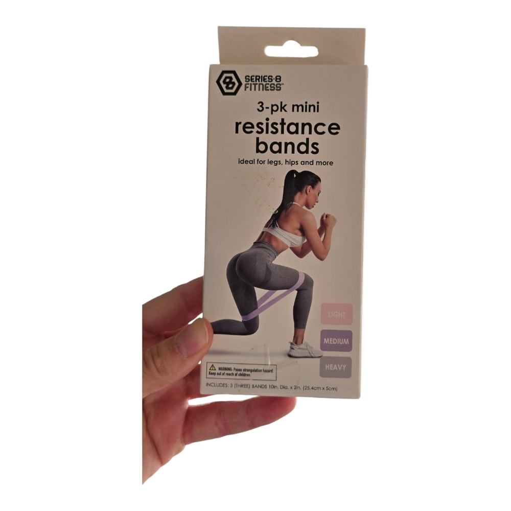 Resistance Bands 3 Pack Mini New In Box